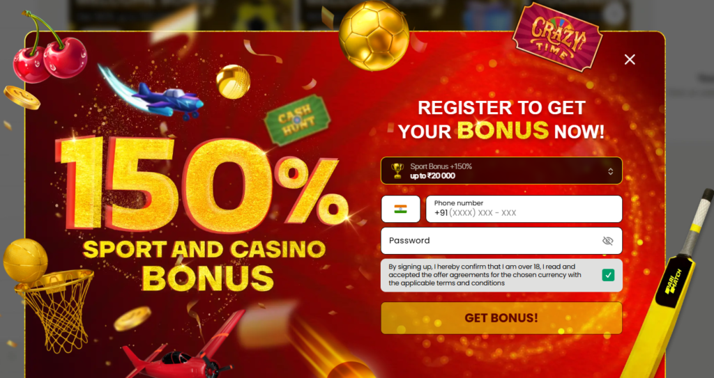 Parimatch bonus for sports