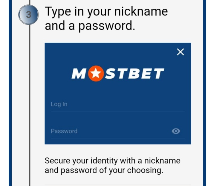 Mostbet log in